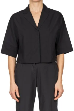 - Camicia - 450352 - Nero^Ottod'ame Fashion