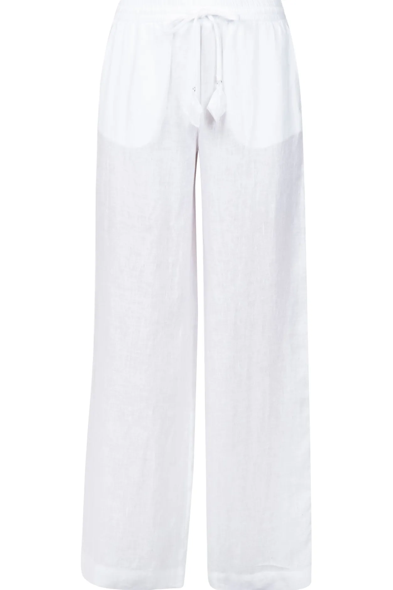 - Pantalone - 450384 - Bianco^Ottod'ame Sale