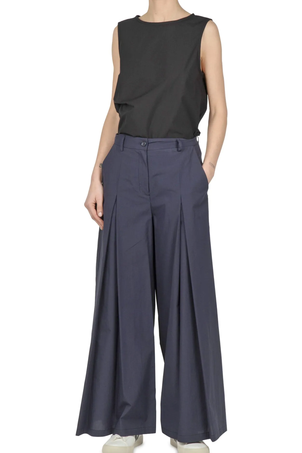 - Pantalone - 450327 - Blu^Ottod'ame Clearance