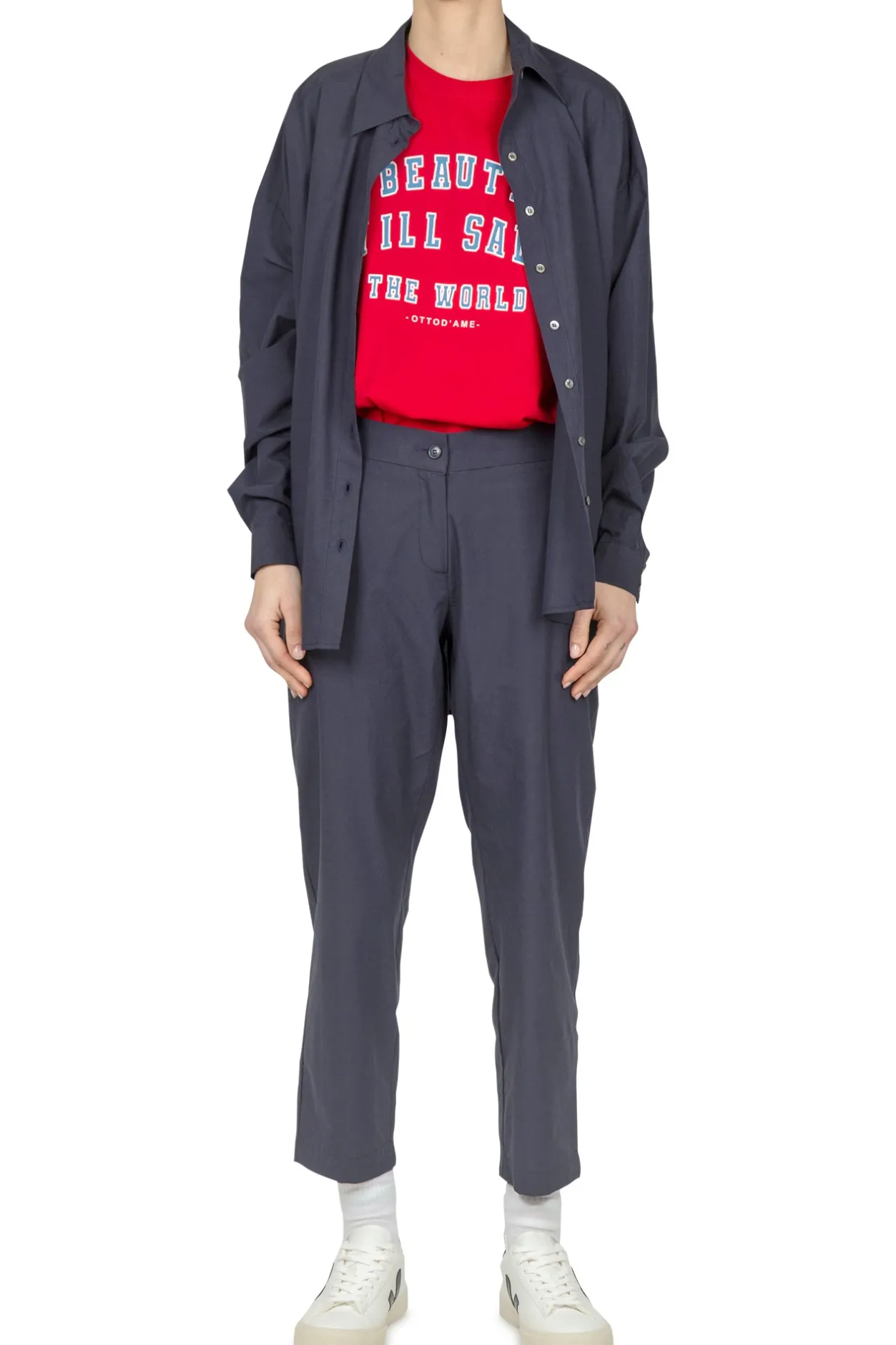 - Pantalone - 450325 - Blu^Ottod'ame Sale