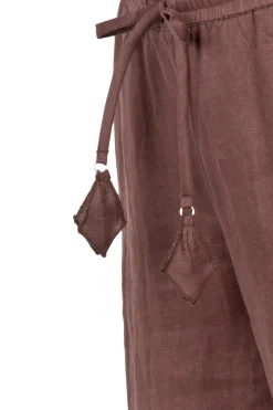 - Pantalone - 450384 - Cioccolato^Ottod'ame New