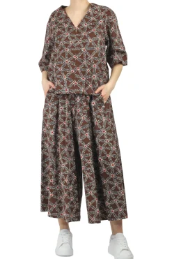 - Pantalone - 450357 - Fantasia Marrone^Ottod'ame Hot