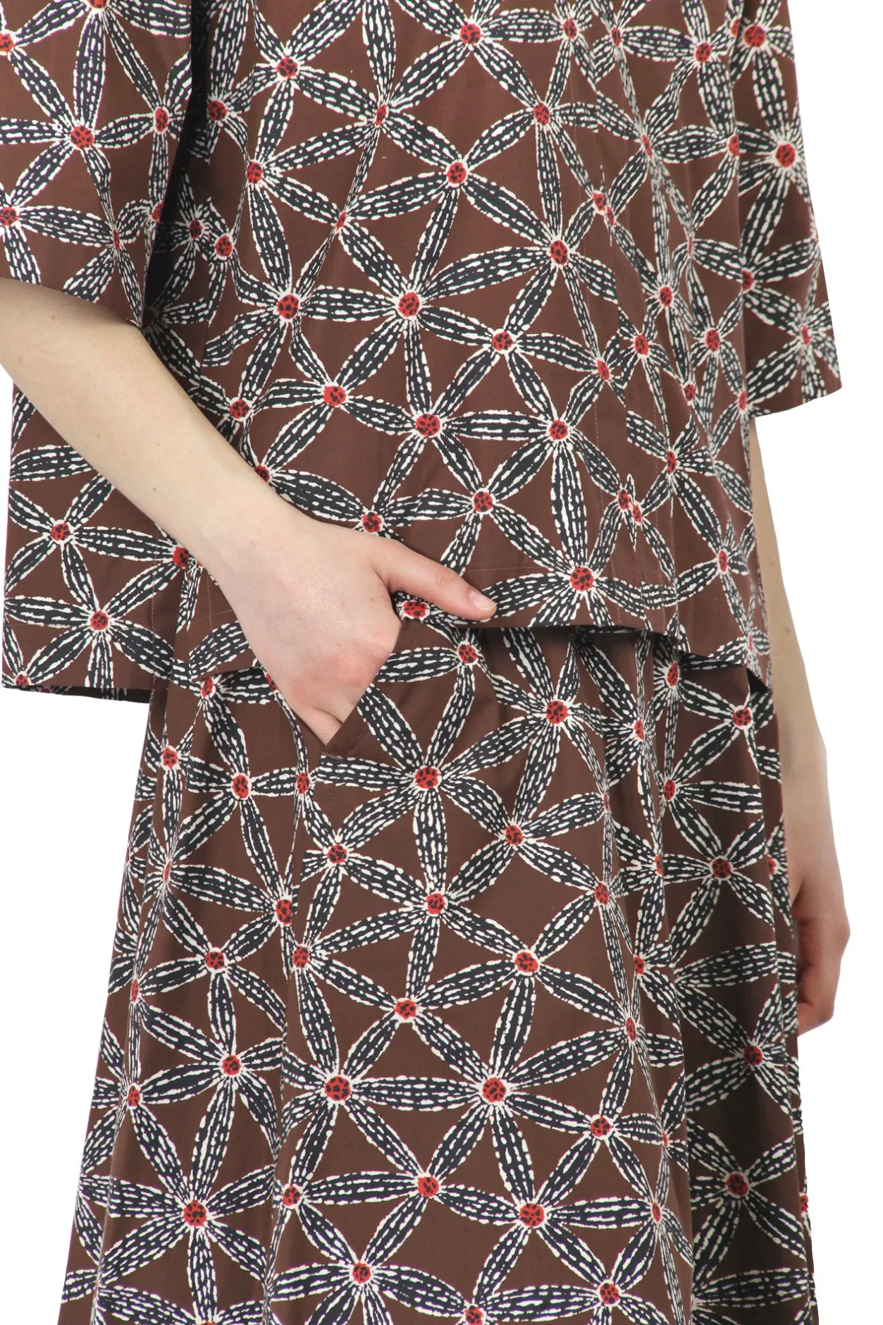 - Pantalone - 450357 - Fantasia Marrone^Ottod'ame Hot