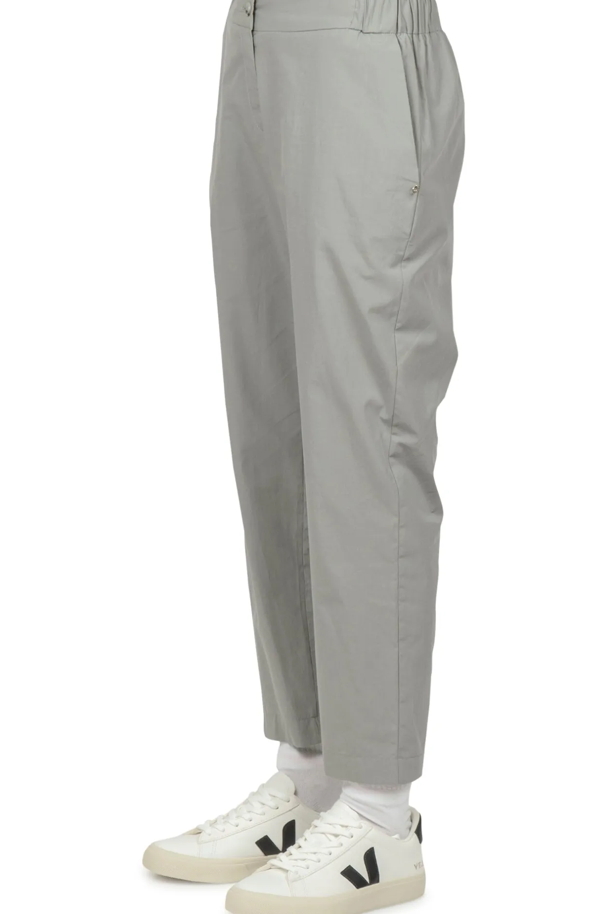 - Pantalone - 450325 - Grigio^Ottod'ame Fashion