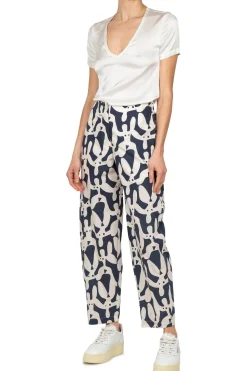 - Pantalone - 450404 - Latte/Blu^Ottod'ame Best