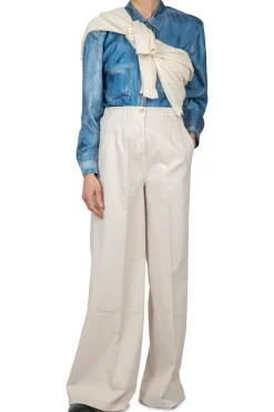 - Pantalone - 450405 - Latte^Ottod'ame Outlet