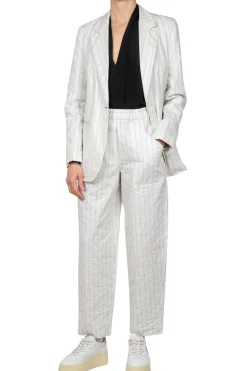 - Pantalone - 450390 - Latte/Nero^Ottod'ame Outlet