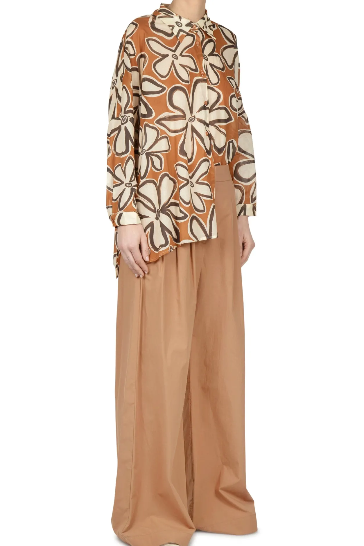- Pantalone - 450326 - Nocciola^Ottod'ame Discount