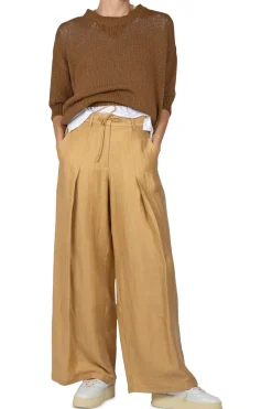 - Pantalone - 450373 - Sabbia^Ottod'ame Clearance