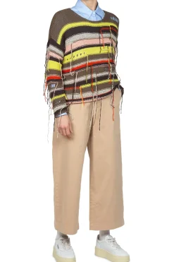 - Pantalone - 450345 - Sabbia^Ottod'ame Clearance