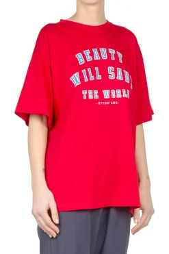 - T-shirt - 450335 - Rosso^Ottod'ame Clearance