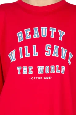 - T-shirt - 450335 - Rosso^Ottod'ame Clearance