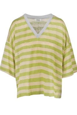 - T-shirt - 450411 - Verde/Beige^Ottod'ame Sale