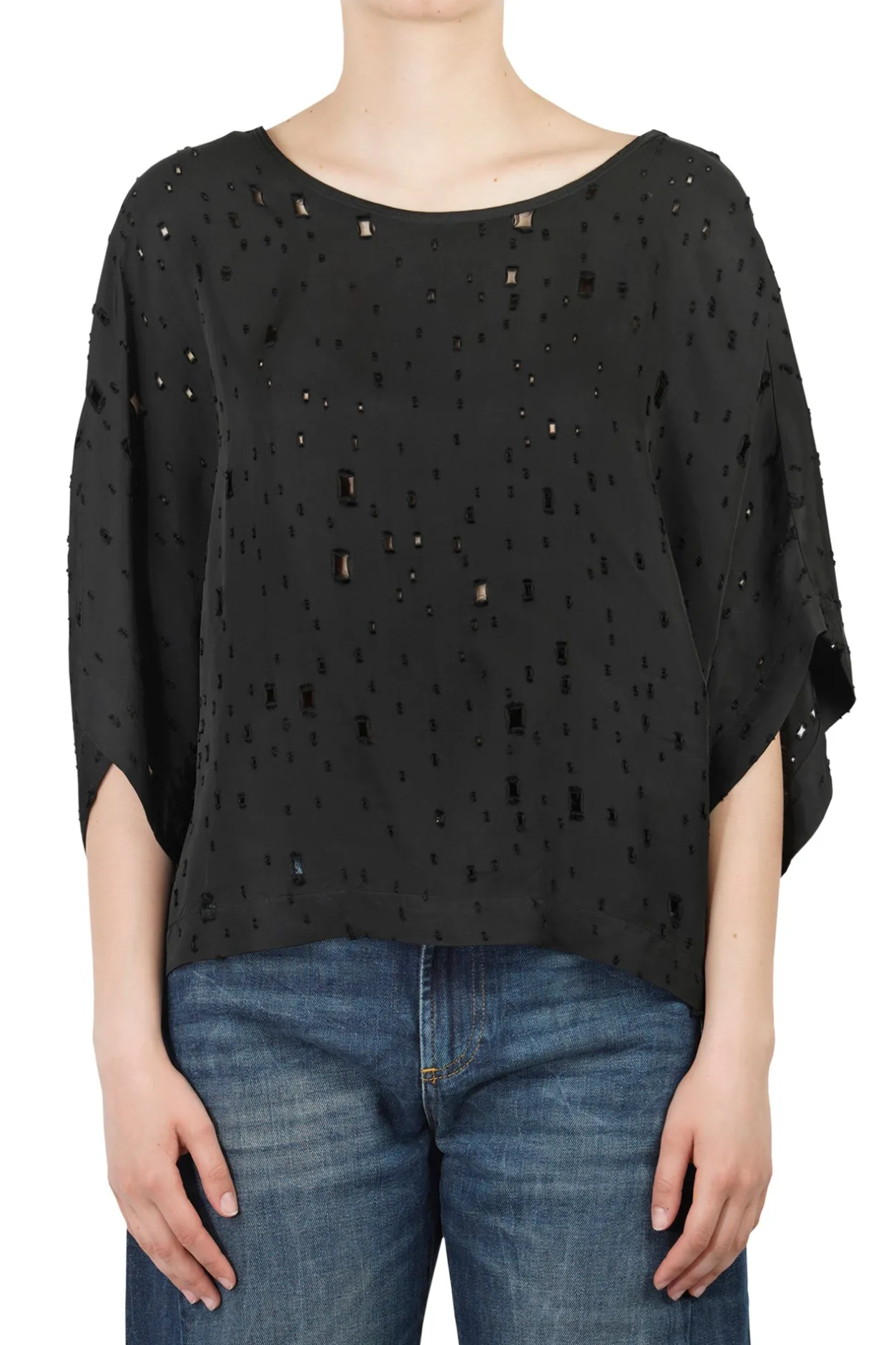 - Blusa - 450685 - Nero^8pm Outlet