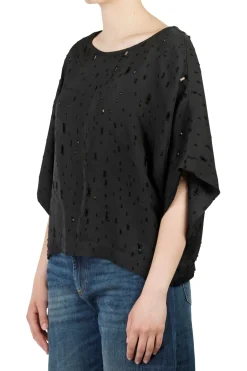 - Blusa - 450685 - Nero^8pm Outlet