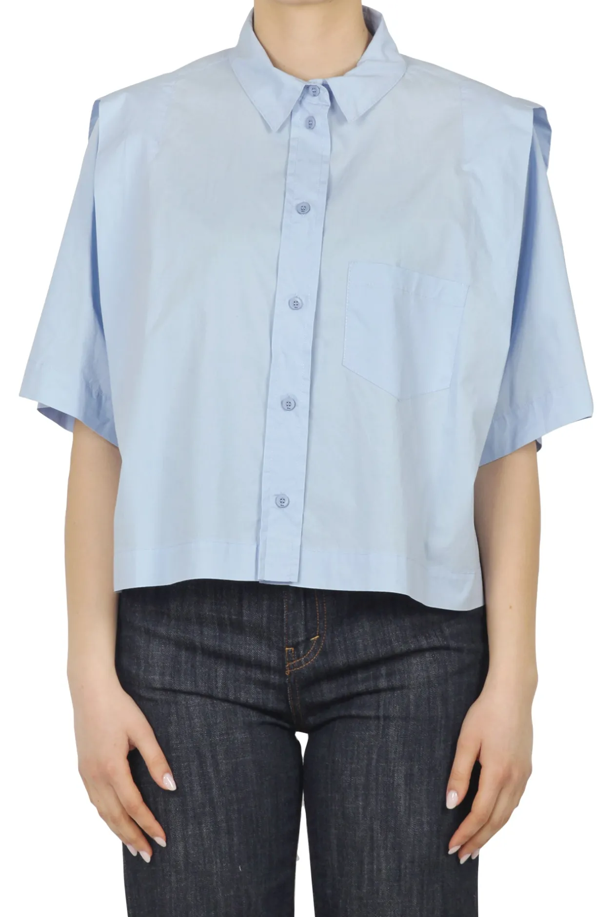 - Camicia - 450687 - Azzurro^8pm Outlet
