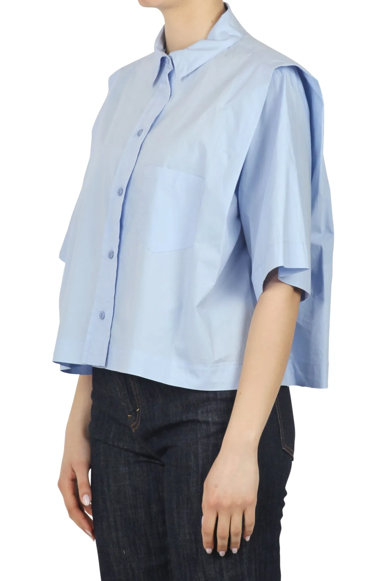 - Camicia - 450687 - Azzurro^8pm Outlet