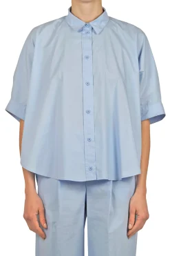 - Camicia - 450707 - Celeste^8pm Sale