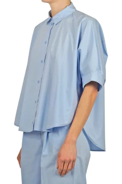 - Camicia - 450707 - Celeste^8pm Sale