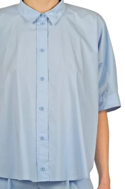- Camicia - 450707 - Celeste^8pm Sale