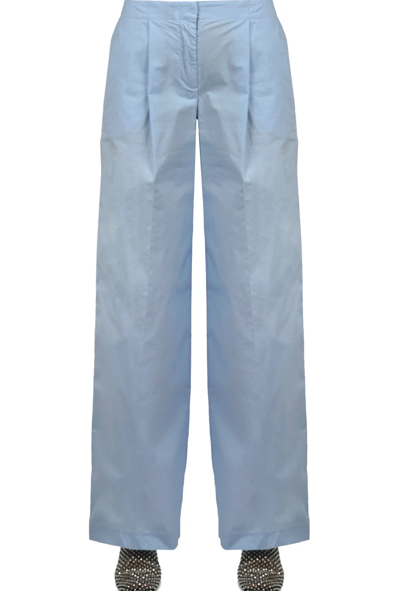 - Pantalone - 450701 - Celeste^8pm Sale
