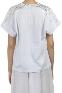 - T-shirt - 450722 - Bianco/Argento^8pm Sale