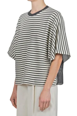 - T-shirt - 450723 - Panna/Nero^8pm New