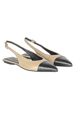 - Ballerine - 450123 - Beige/Nero^Pomme d'Or Hot