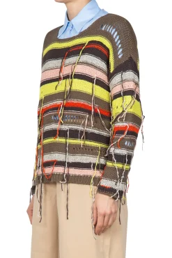 - Maglia - 450008 - Multicolor^Roberto Collina Discount