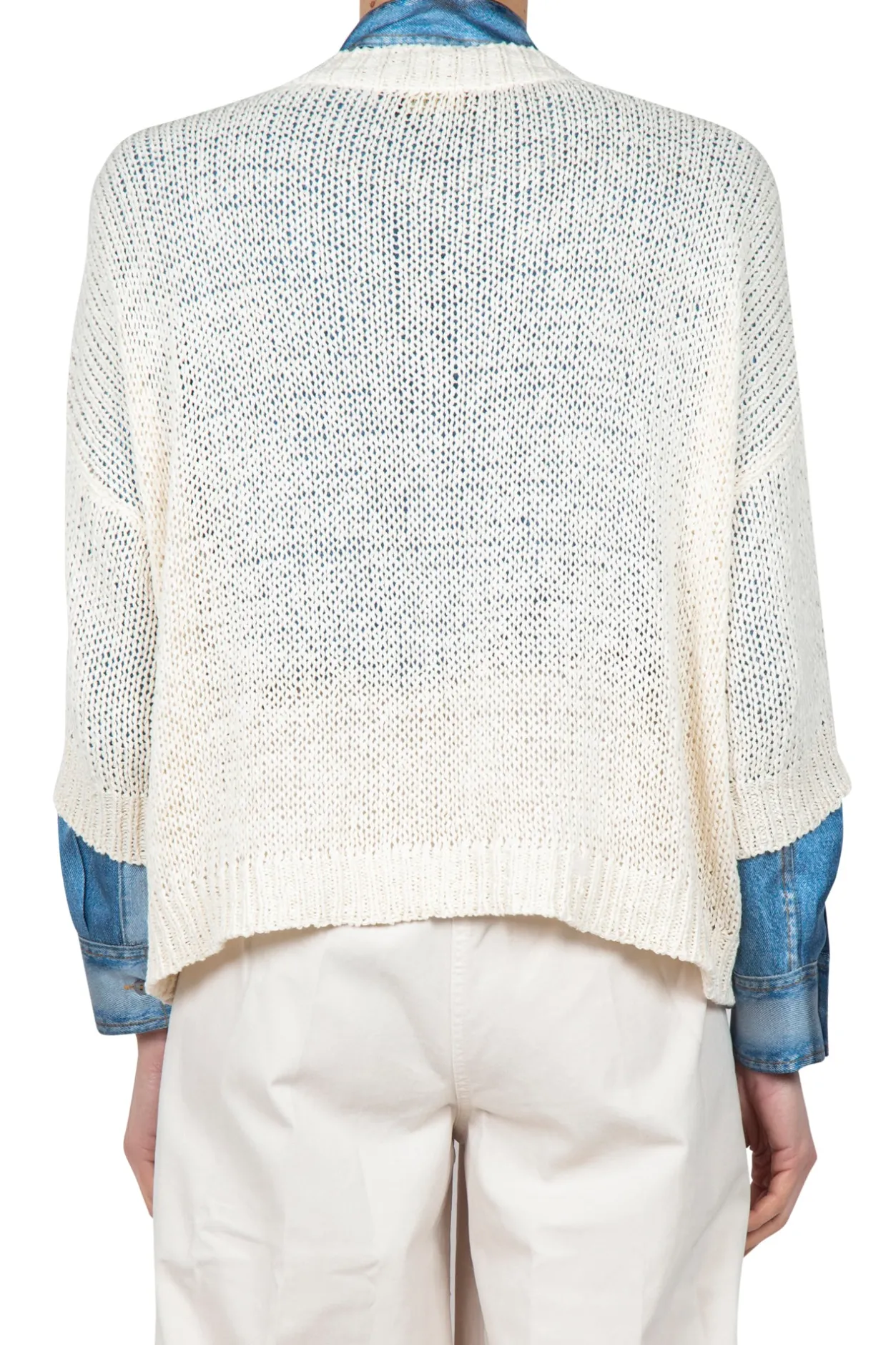 - Maglia - 450004 - Ecru^Roberto Collina Outlet