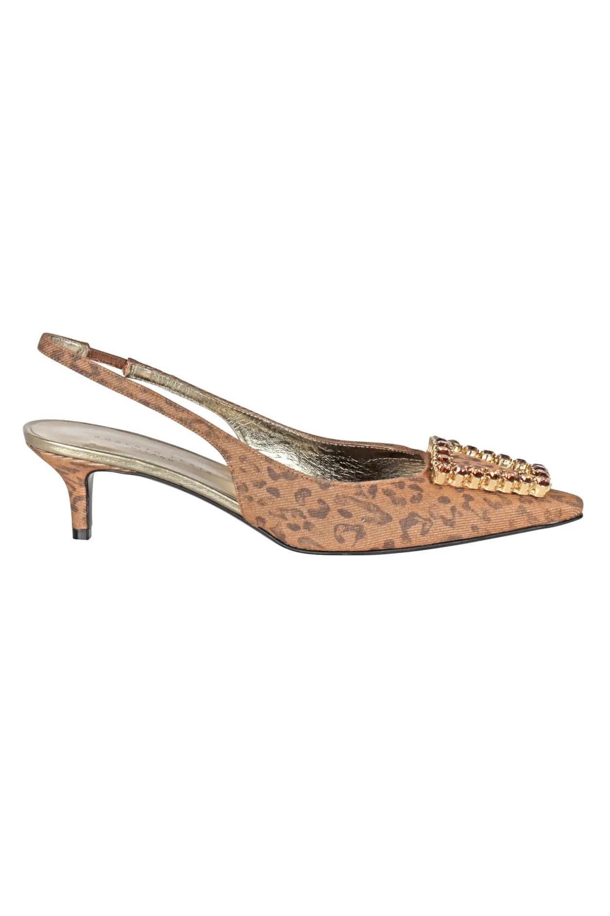 - Slingback - 451004 - Fantasia Marrone^Roberto Festa Outlet
