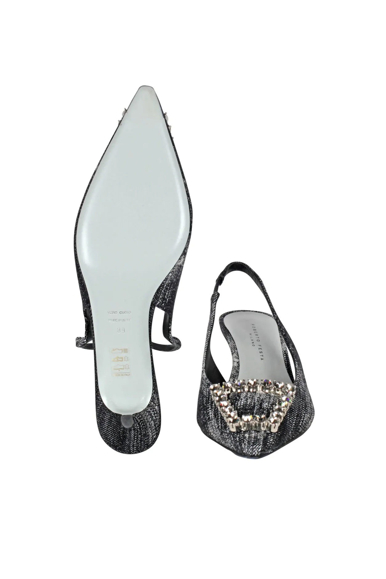 - Slingback - 451003 - Nero^Roberto Festa Best