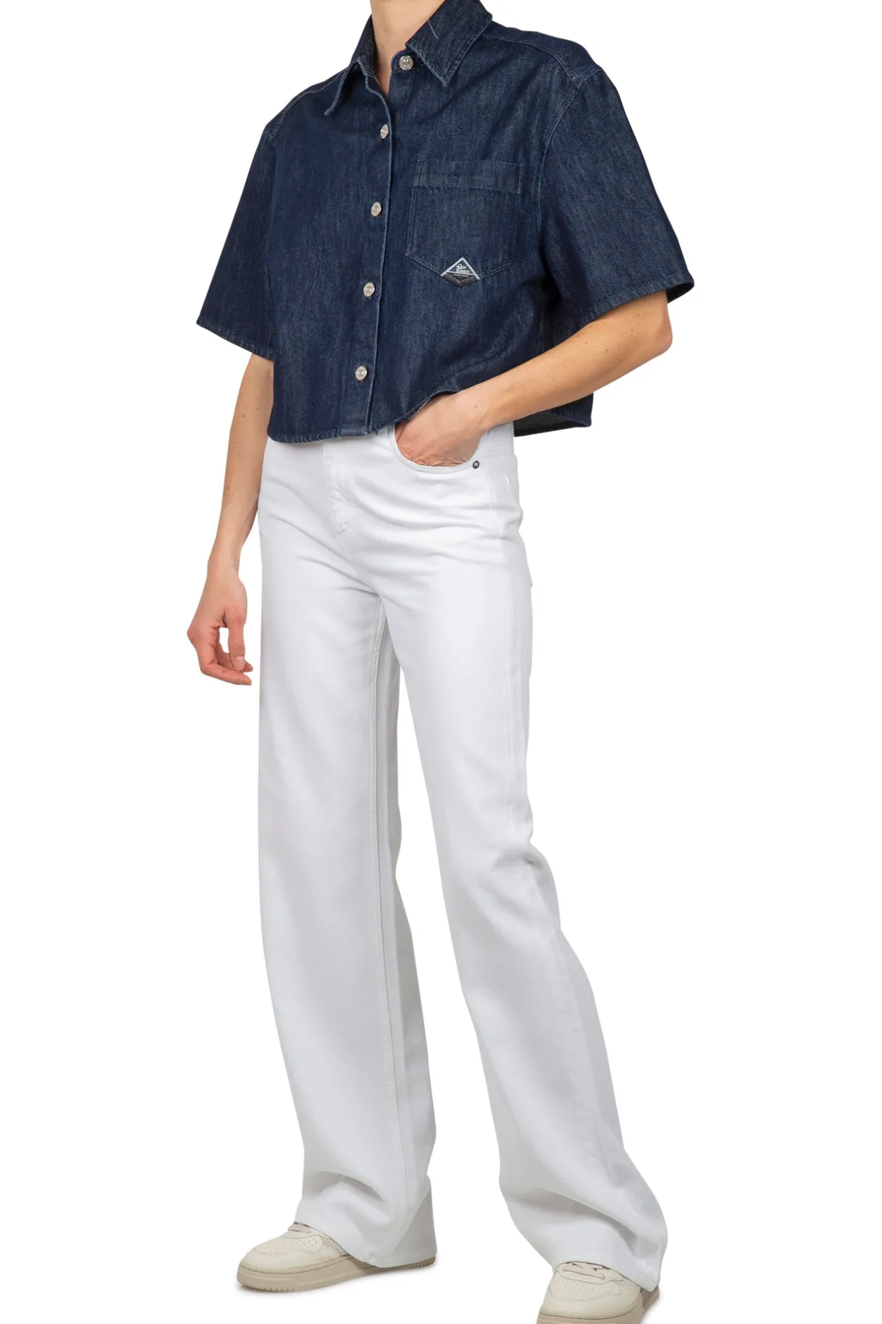 - Camicia - 450874 - Denim scuro^Roy Rogers New