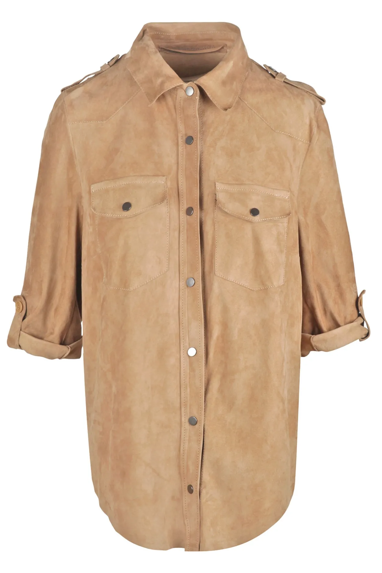 - Giubbotto di pelle - 430403 - Beige^Salvatore Santoro Hot