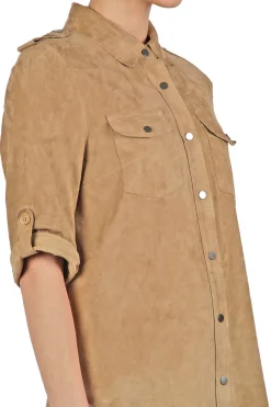 - Giubbotto di pelle - 430403 - Beige^Salvatore Santoro Hot