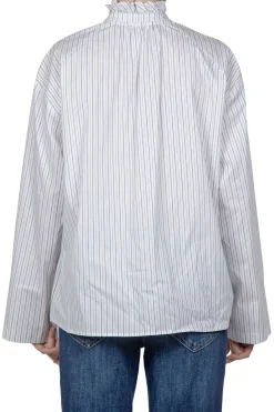 - Camicia - 450824 - Bianco/Blu^Semi Couture Clearance