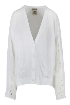 - Cardigan - 450772 - Bianco^Semi Couture Best
