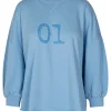 - Felpa - 450828 - Azzurro^Semi Couture Online