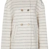 - Giacca - 450836 - Panna/Blu^Semi Couture Sale