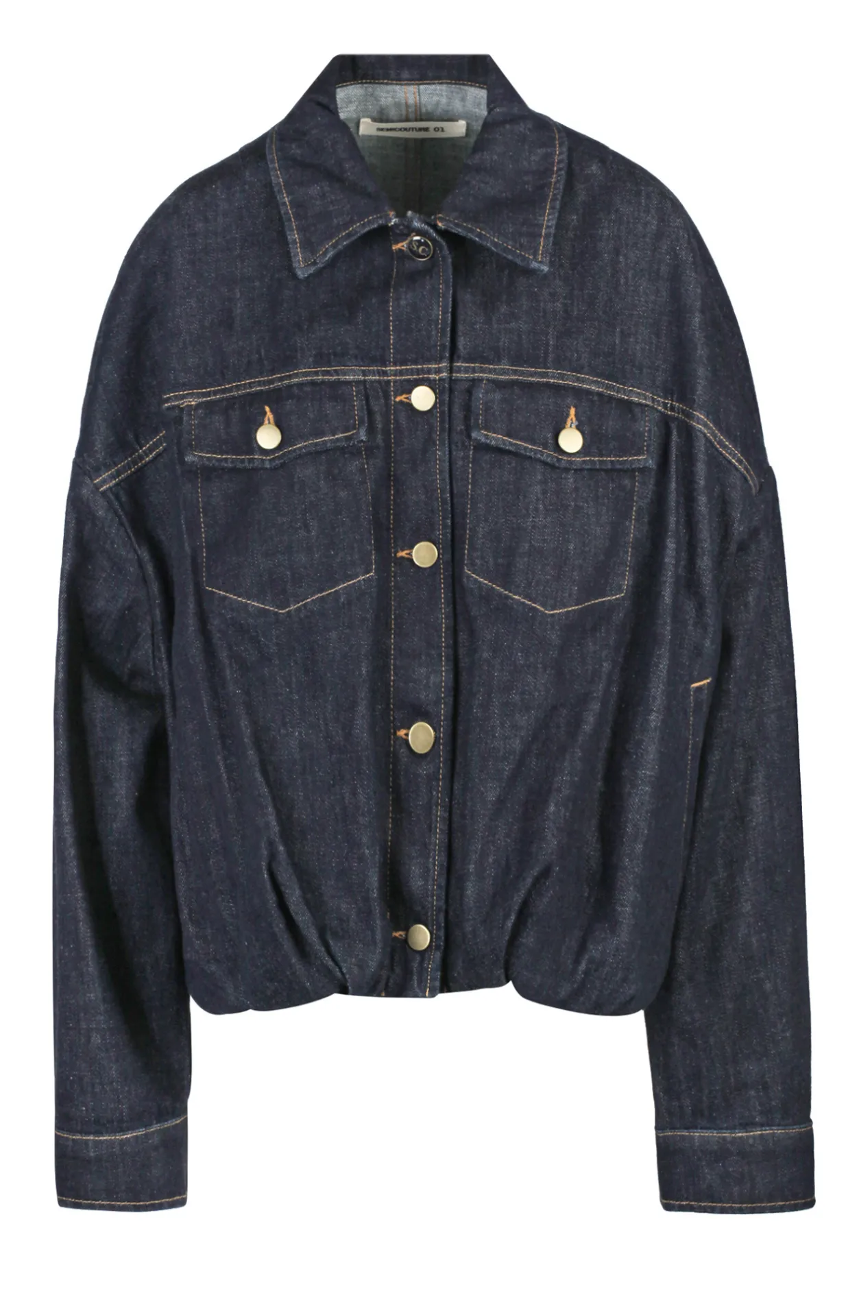 - Giubbotto - 450838 - Denim scuro^Semi Couture Hot