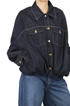 - Giubbotto - 450838 - Denim scuro^Semi Couture Hot