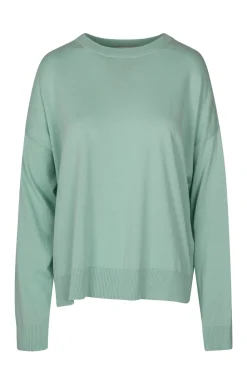 - Maglia - 450805 - Verde acqua^Semi Couture Fashion