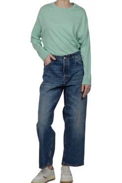 - Maglia - 450805 - Verde acqua^Semi Couture Fashion