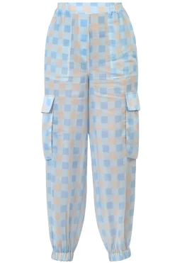 - Pantalone - 431792 - Fantasia Azzurro^Semi Couture Sale