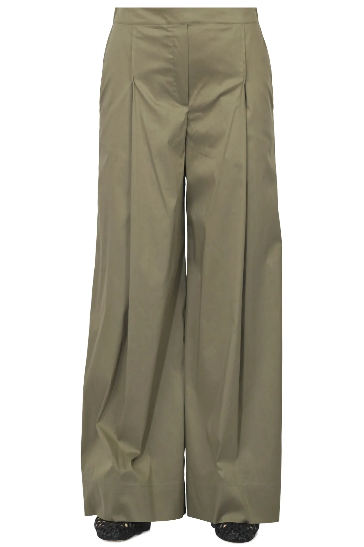 - Pantalone - 450780 - Kaki^Semi Couture Sale