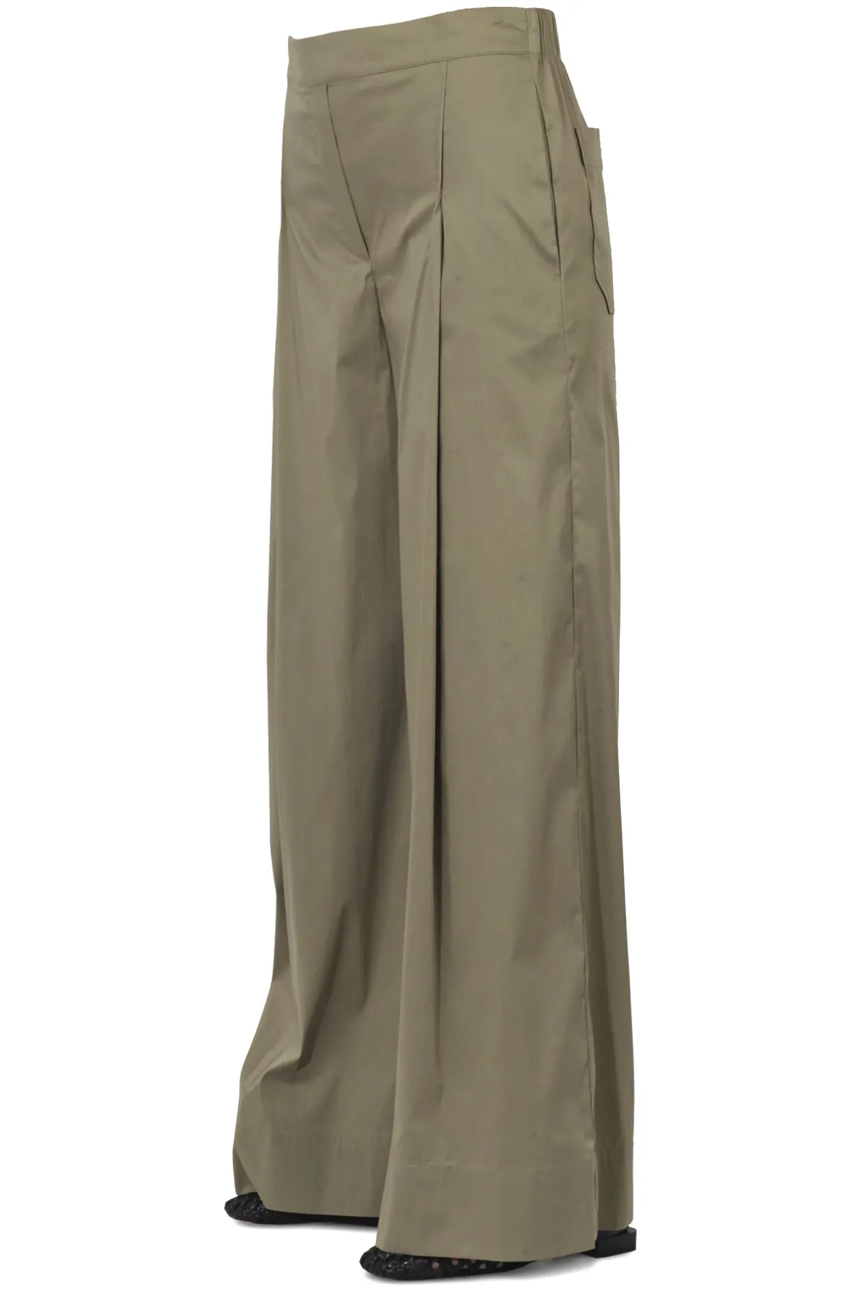 - Pantalone - 450780 - Kaki^Semi Couture Sale
