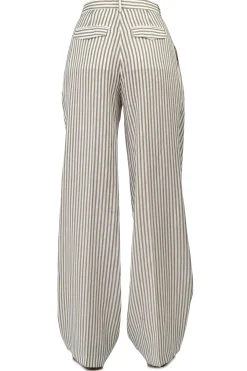 - Pantalone - 450783 - Bianco/Kaki^Semi Couture Online