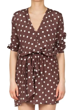 - Abito - 450045 - Fantasia Marrone^So Allure Sale
