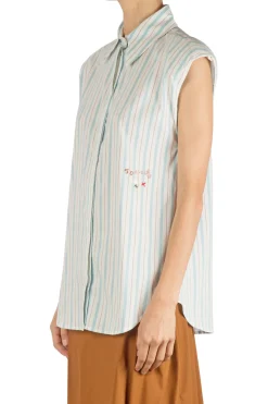 - Camicia - 371235 - Bianco/Azzurro^So Allure Online