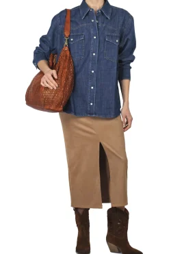 - Camicia - 450064 - Denim^So Allure Outlet